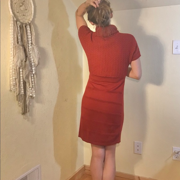 The Limited sweater dress (burgundy/red) - Picture 3 of 5